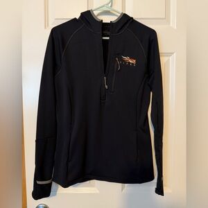 Sitka Women’s Black Fanatic Hoody